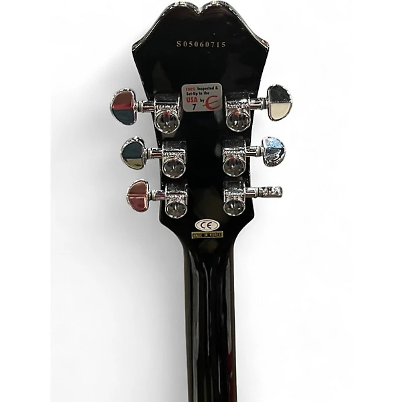 Used Epiphone Dot Black Hollow Body Electric Guitar