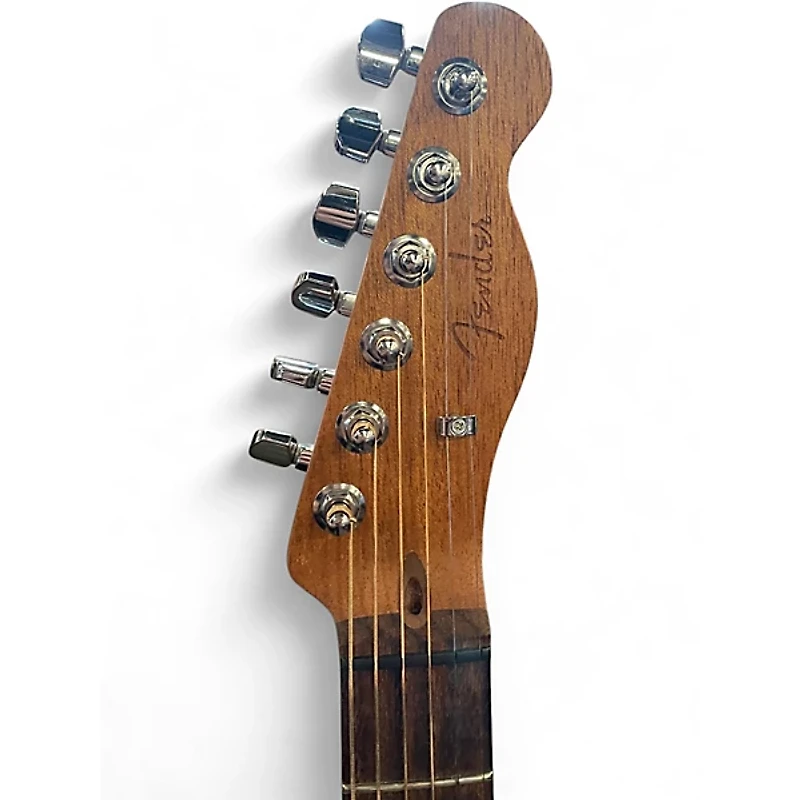 Used Fender Acoustasonic Player Telecaster Butterscotch Blonde Acoustic Electric Guitar