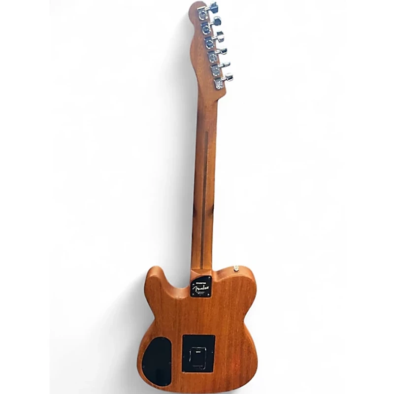 Used Fender Acoustasonic Player Telecaster Butterscotch Blonde Acoustic Electric Guitar