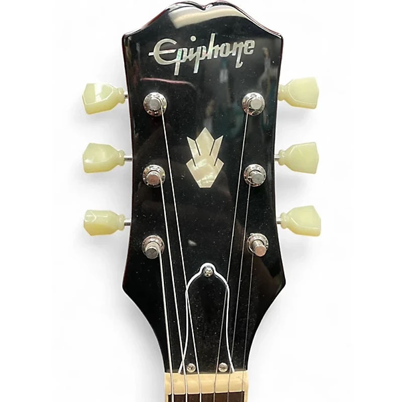 Used Epiphone ES355 Candy Apple Red Hollow Body Electric Guitar