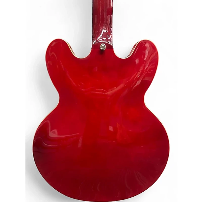 Used Epiphone ES355 Candy Apple Red Hollow Body Electric Guitar