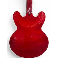 Used Epiphone ES355 Candy Apple Red Hollow Body Electric Guitar