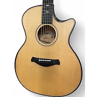 Used Taylor K14CE V-Class Builders Edition Natural Acoustic Guitar
