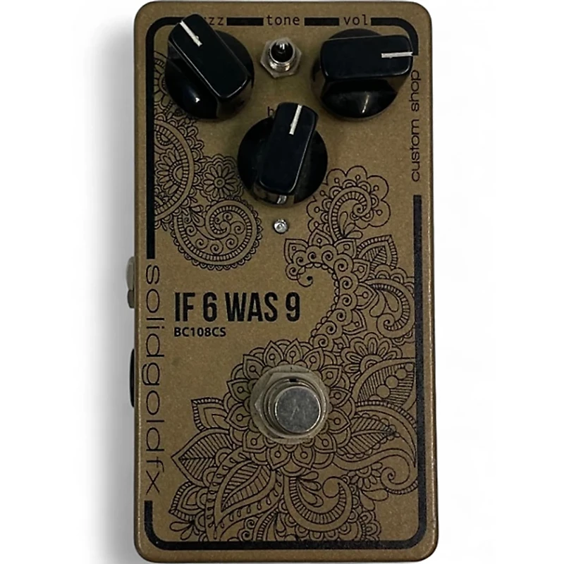 Used SolidGoldFX if 6 was 9 Effect Pedal