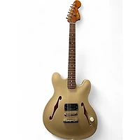 Used Fender TOM DELONGE STARCASTER Shoreline Gold Hollow Body Electric Guitar
