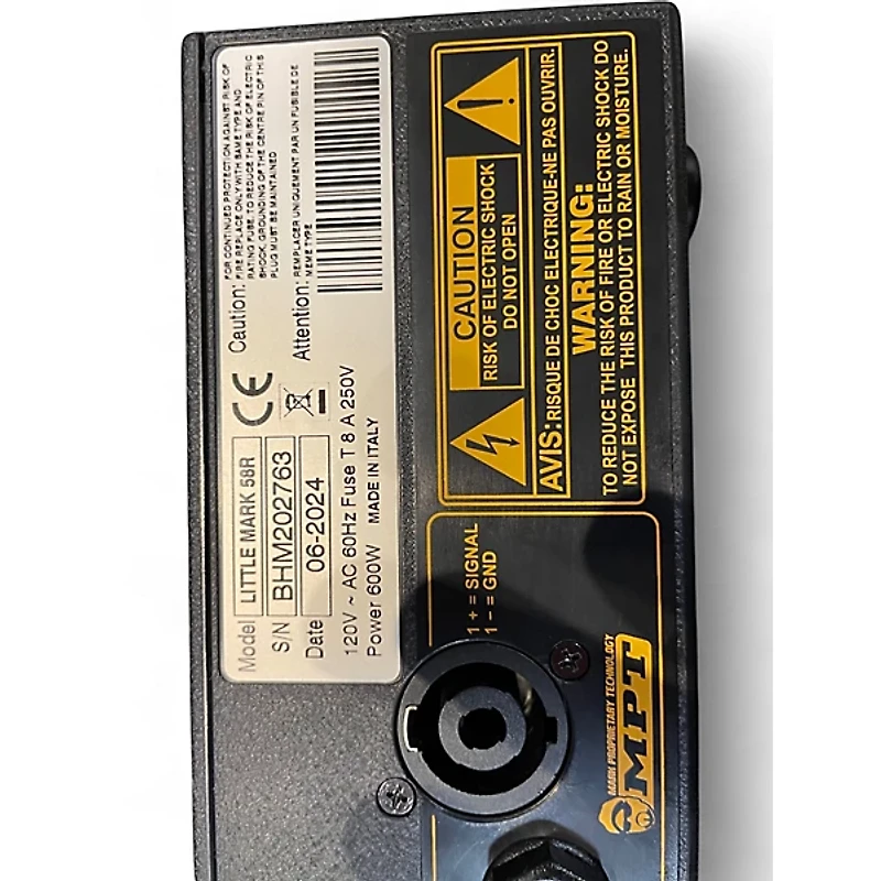 Used Markbass LITTLE MARK 58R Bass Amp Head