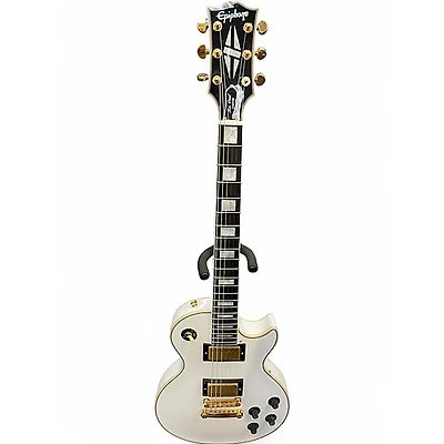 Used Epiphone INSPIRED BY GIBSON LES PAUL CUSTOM Alpine White Solid Body Electric Guitar
