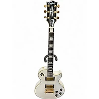 Used Epiphone INSPIRED BY GIBSON LES PAUL CUSTOM Alpine White Solid Body Electric Guitar