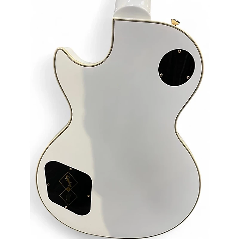 Used Epiphone INSPIRED BY GIBSON LES PAUL CUSTOM Alpine White Solid Body Electric Guitar