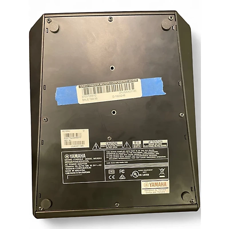 Used Yamaha MG10XU Unpowered Mixer