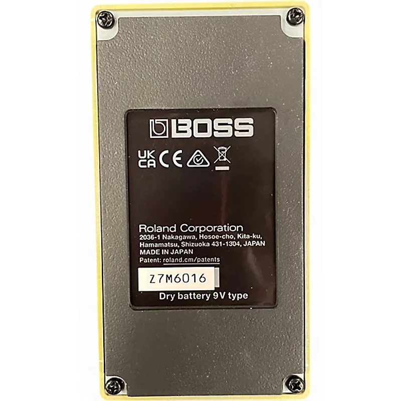 Used BOSS SD1W Super Overdrive Waza Craft Effect Pedal