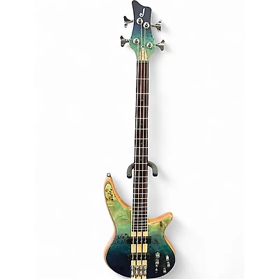 Used Jackson SBP IV CARIBBEAN BLUE Electric Bass Guitar