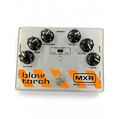 Used MXR blow torch Bass Effect Pedal