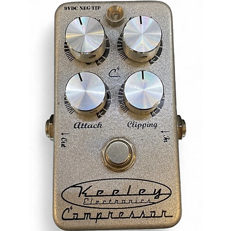 Used Keeley 4 Knob Compressor Effect Pedal