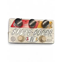 Used ZVEX Vexter Super Duper 2 In 1 Overdrive Effect Pedal