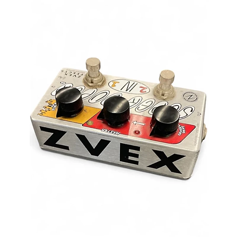 Used ZVEX Vexter Super Duper 2 In 1 Overdrive Effect Pedal