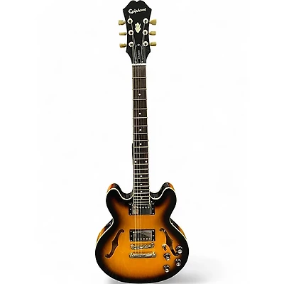 Used Epiphone ES339 Vintage Sunburst Hollow Body Electric Guitar