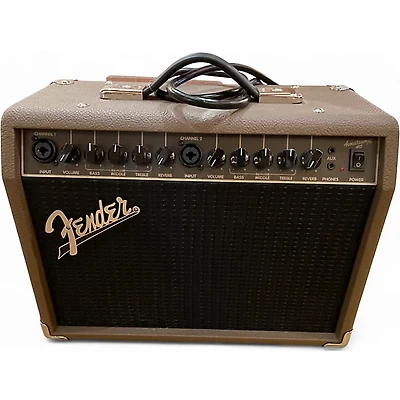 Used Fender Acoustasonic Jr 40W Acoustic Guitar Combo Amp