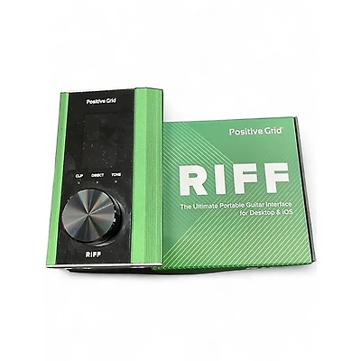 Used Positive Grid RIFF Audio Interface