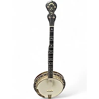 Used Deering Maple Blossom Professional Brown Banjo