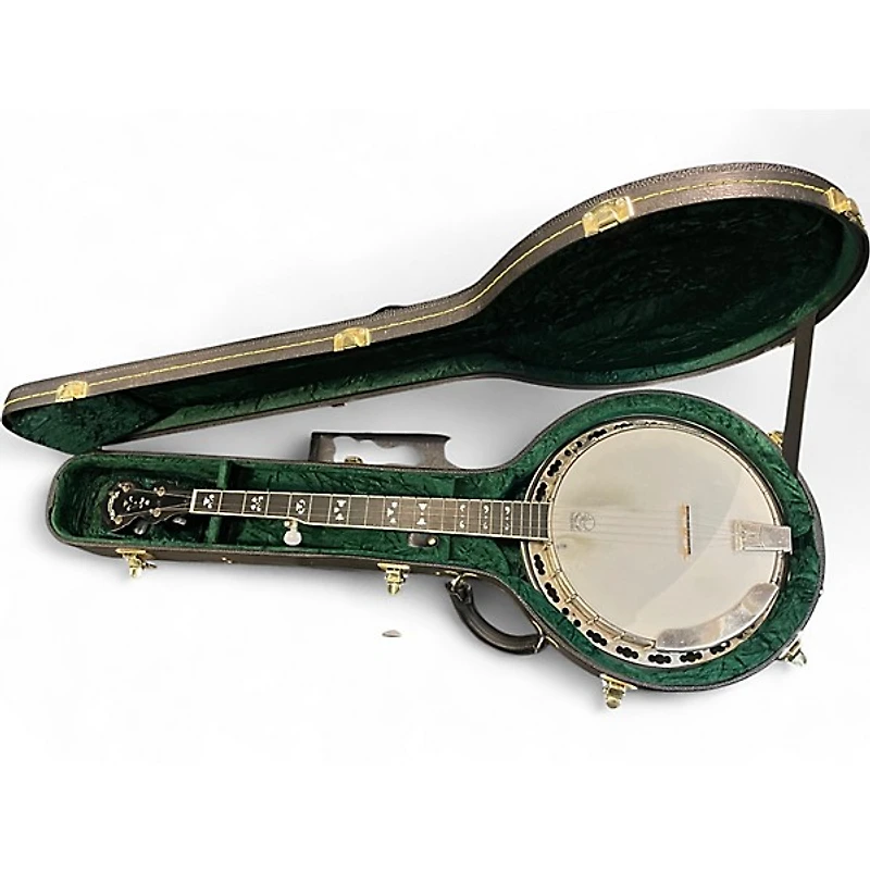 Used Deering Maple Blossom Professional Brown Banjo