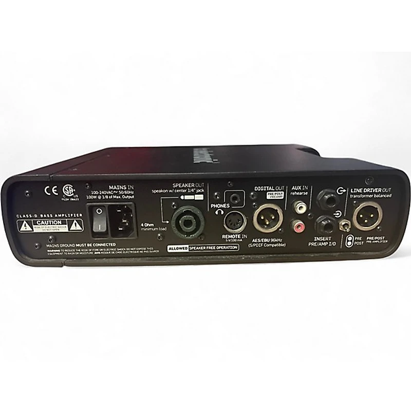 Used TC Electronic RH750 Bass Amp Head