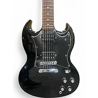Used Gibson SG Standard Black Solid Body Electric Guitar