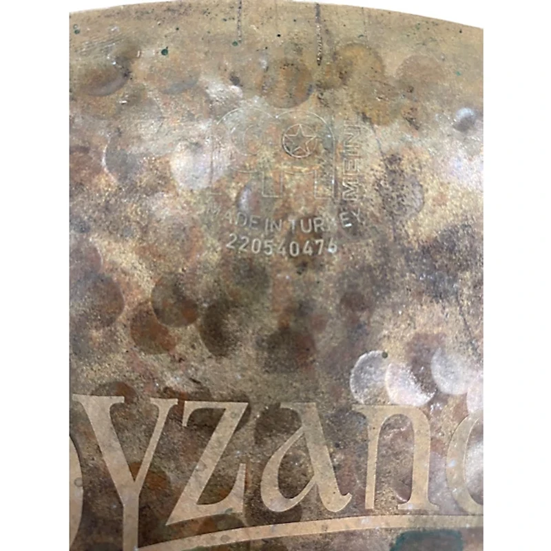 Used MEINL 18in Byzance Thin EX Dry Traditional Crash Cymbal