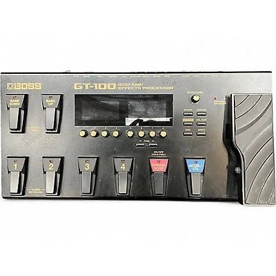 Used BOSS GT100 Effect Processor