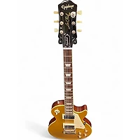 Used Epiphone Les Paul Standard Gold Top Solid Body Electric Guitar