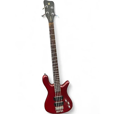 Used RockBass by Warwick STREAMER Flat Red Electric Bass Guitar