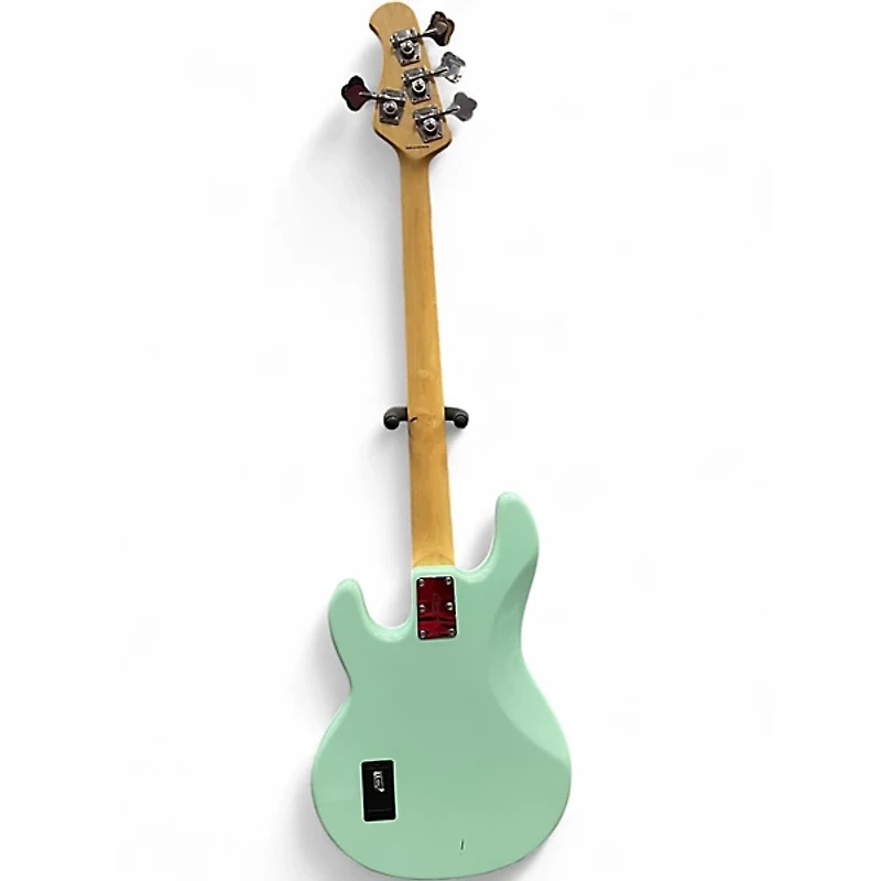 Used Sterling by Music Man Ray4 Mint Green Electric Bass Guitar