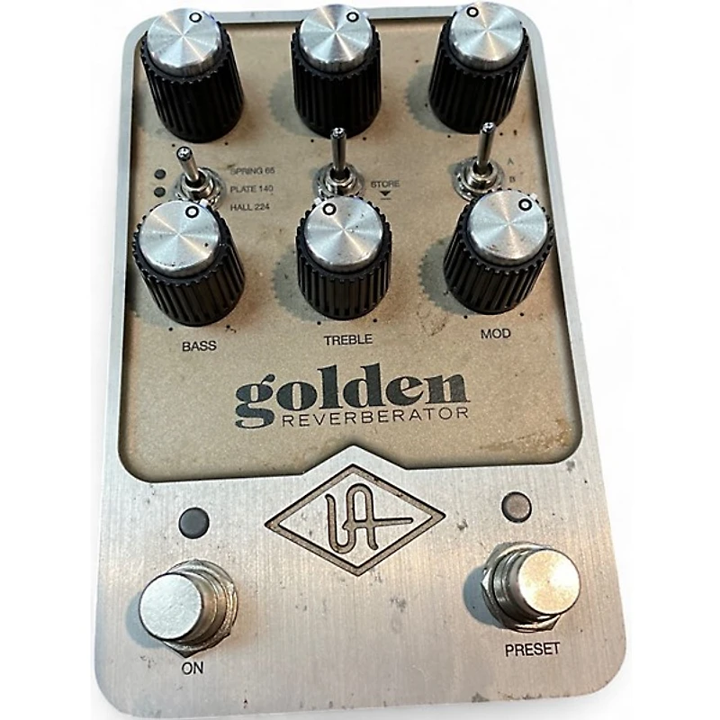 Used Universal Audio GOLDEN REVERBERATOR Effect Pedal