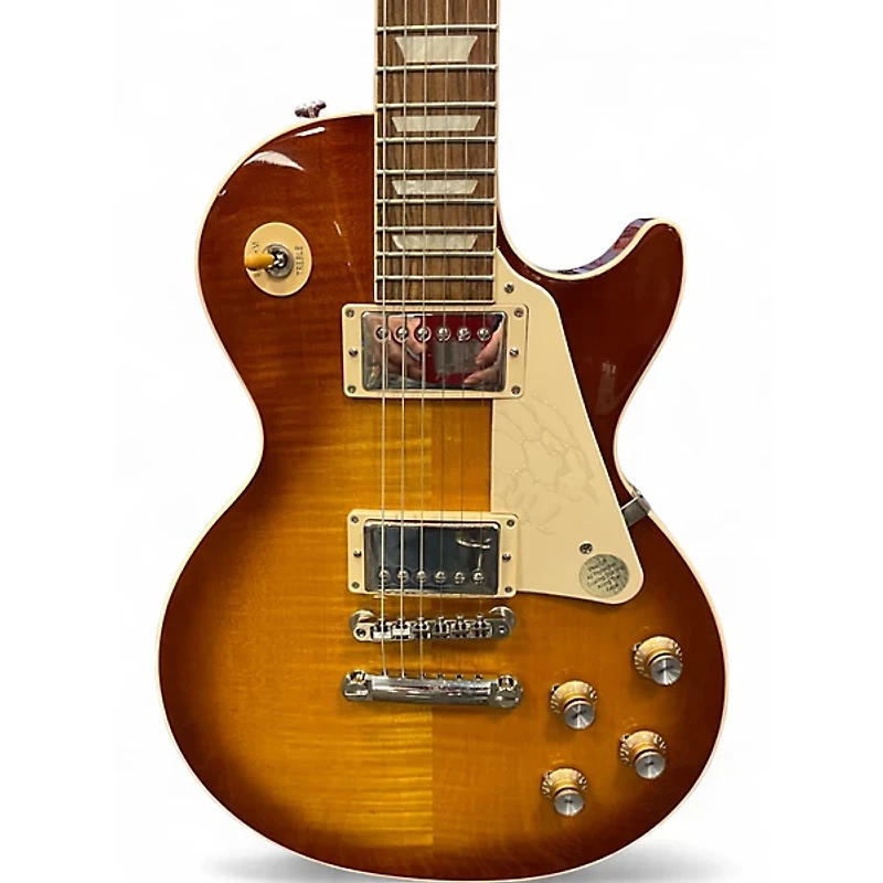 Used Gibson Les Paul Standard Iced Tea Solid Body Electric Guitar