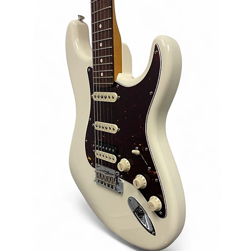 Used Fender American Professional II Stratocaster Olympic White Solid Body Electric Guitar