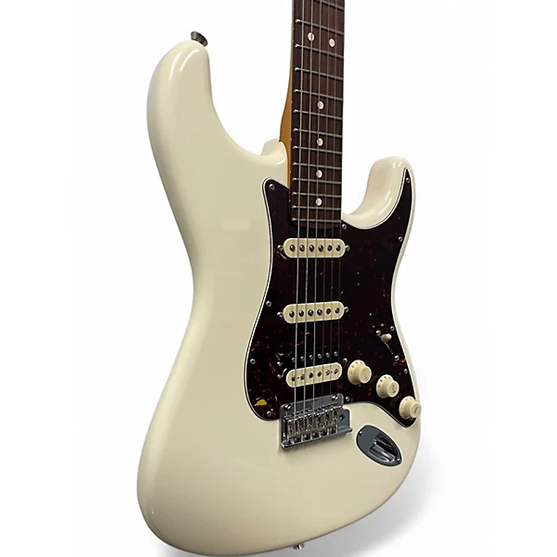 Used Fender American Professional II Stratocaster Olympic White Solid Body Electric Guitar