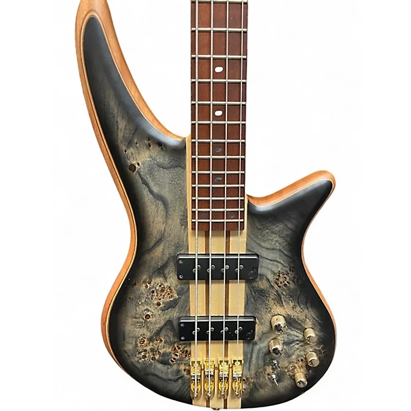 Used Jackson Pro Series Spectra SBP IV Transparent Black Burst Electric Bass Guitar