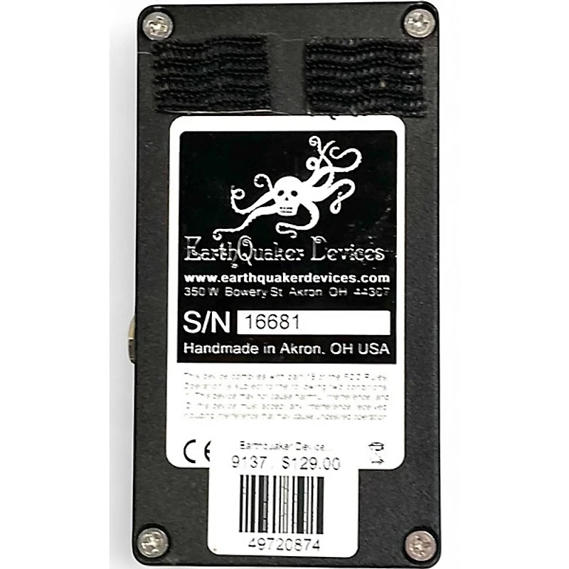 Used EarthQuaker Devices Afterneath Reverb Effect Pedal