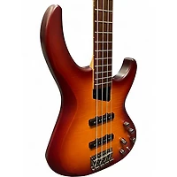 Used MTD KINGSTON SARATOGA DLX DEEP CHERRY BURST Electric Bass Guitar