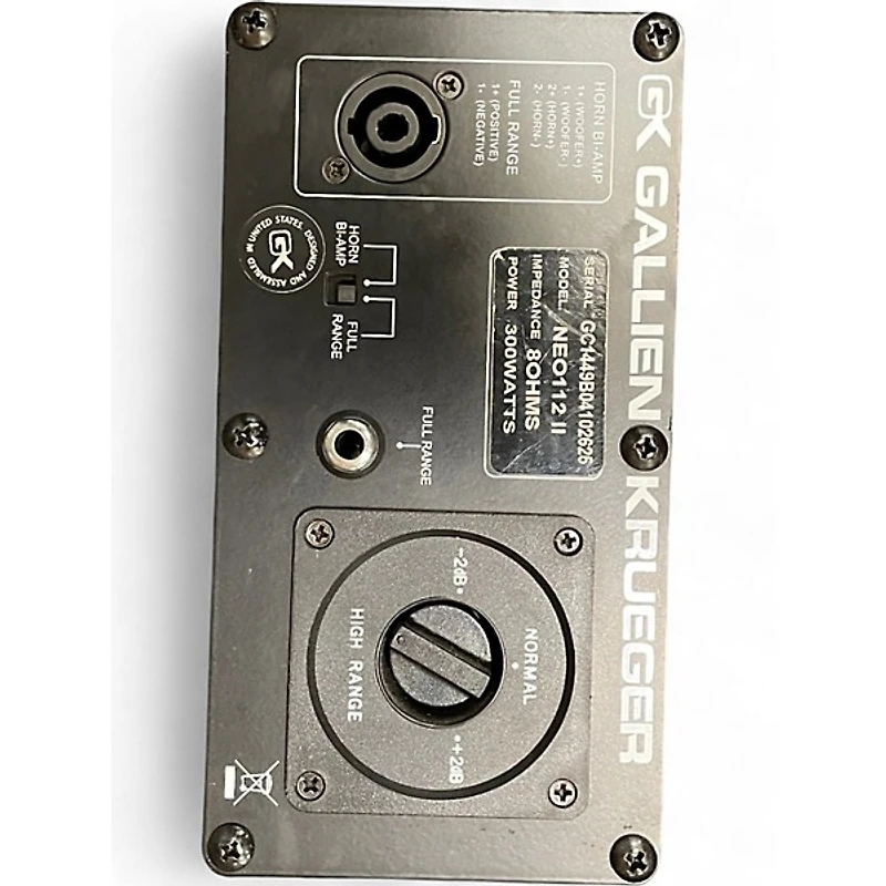 Used Gallien-Krueger Neo 112 II Bass Cabinet