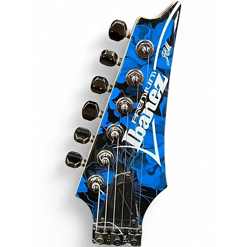 Used Ibanez JEM77P Black Solid Body Electric Guitar