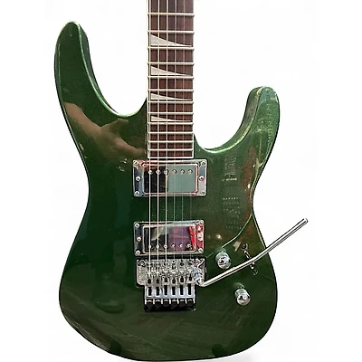 Used Jackson SLX Soloist Manalishi Green Solid Body Electric Guitar
