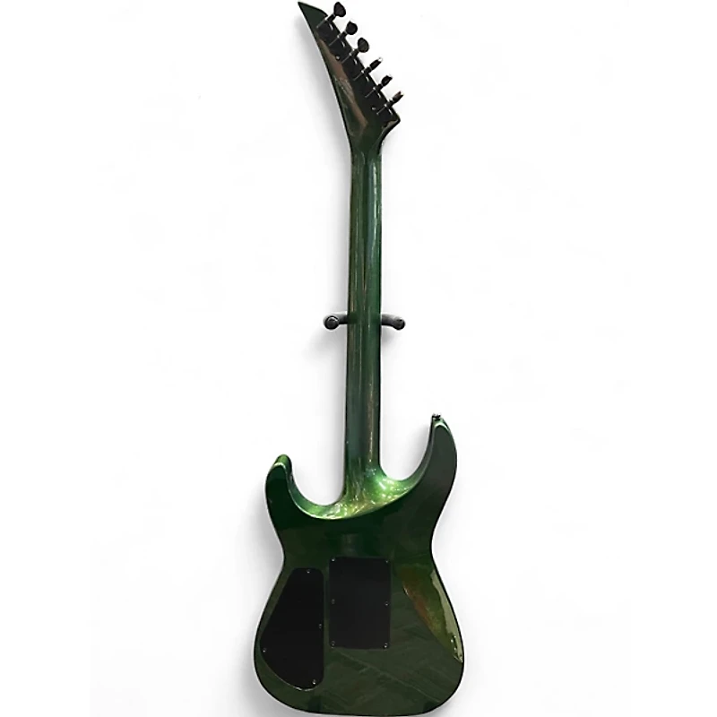 Used Jackson SLX Soloist Manalishi Green Solid Body Electric Guitar