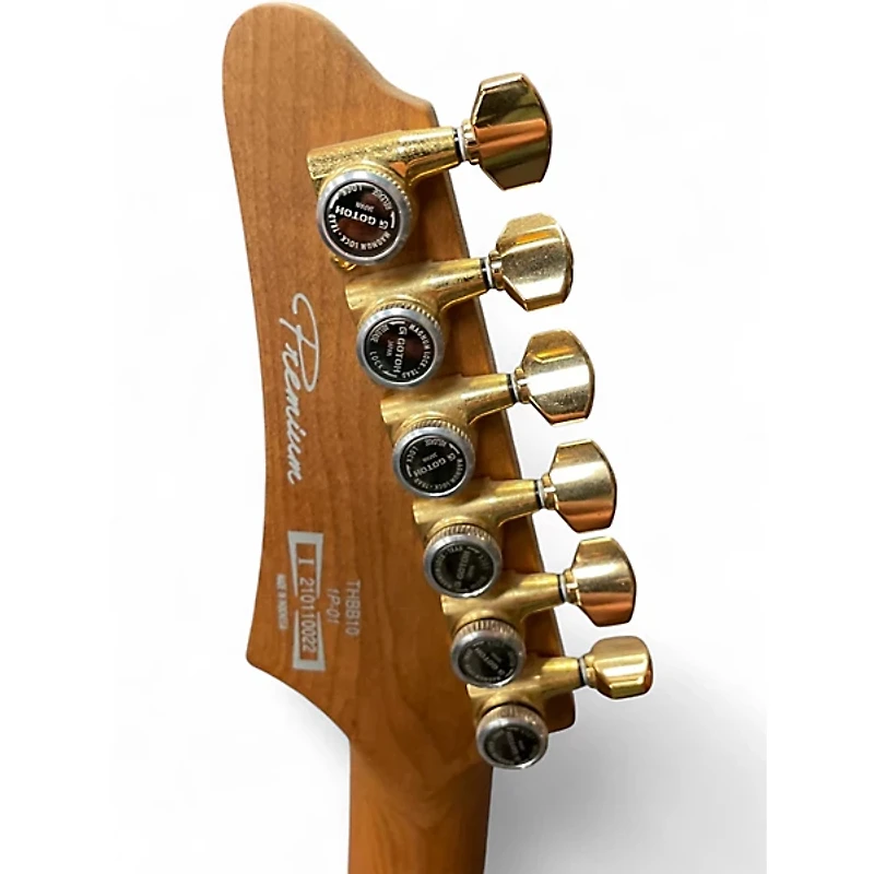 Used Ibanez THBB10 Black Solid Body Electric Guitar