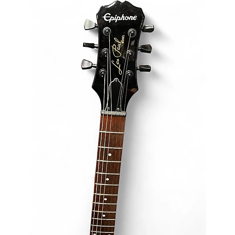 Used Epiphone Les Paul Classic Black Solid Body Electric Guitar