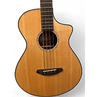 Used Breedlove PURSUIT BASS Natural Acoustic Bass Guitar
