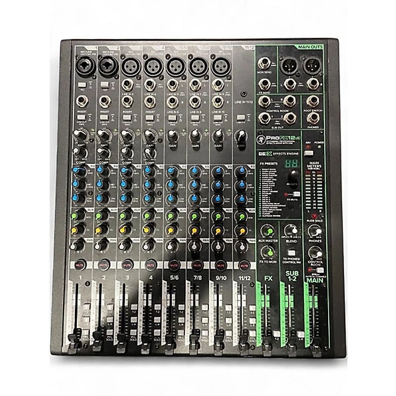 Used Mackie PROFX12 Unpowered Mixer