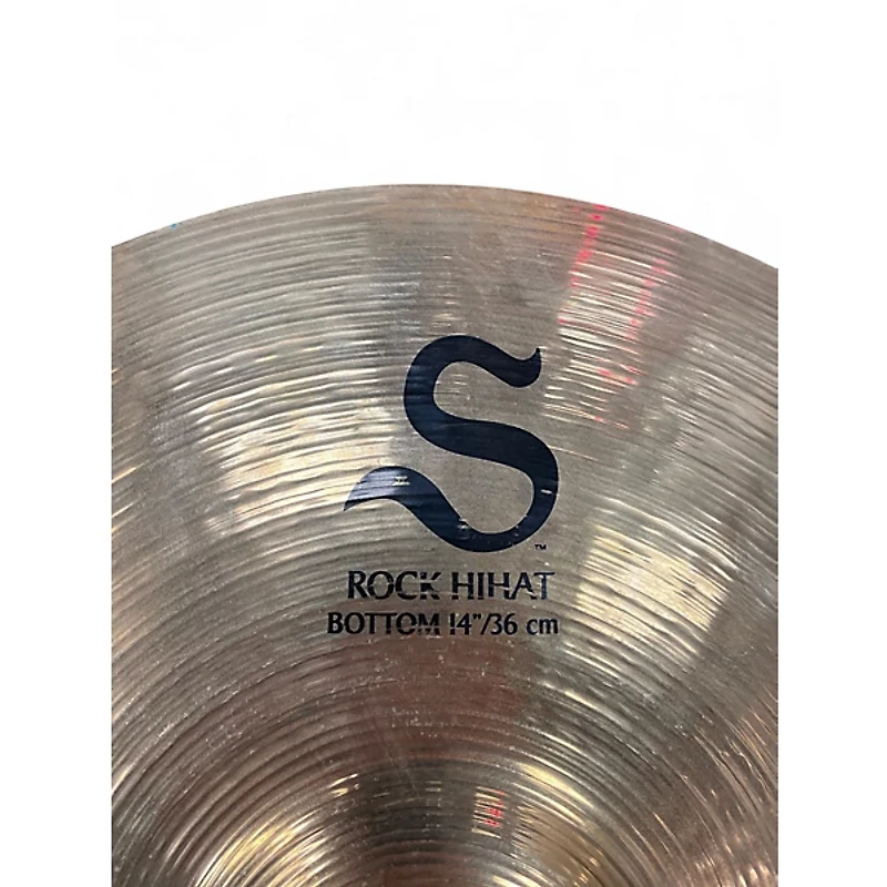 Used Zildjian 14in S Family Rock Hi-Hat Bottom Cymbal