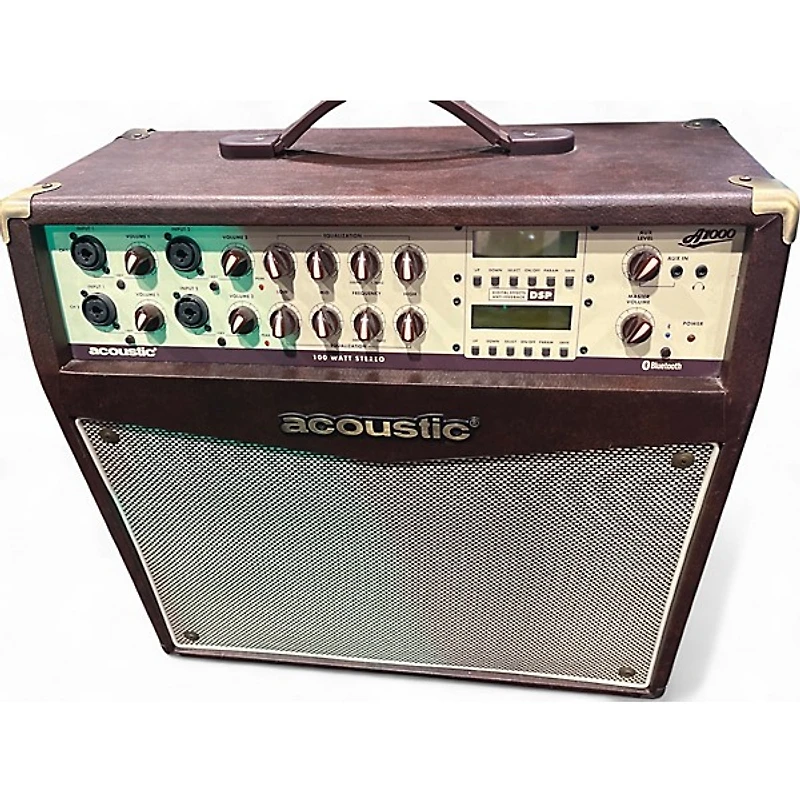 Used Acoustic A1000 2x50W Stereo Acoustic Guitar Combo Amp