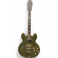 Used Epiphone Casino Hollowbody WORN OLIVE DRAB Hollow Body Electric Guitar